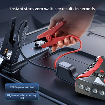 Automobilski starter – Velika kapaciteta, Prijenosni power bank, ABS kućište, Prilagodljivo, Ovlaštena privatna marka