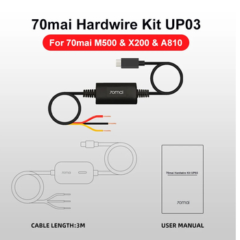 Dash kamera UP03 od 70Mai, za M500, nadzor parkiranja
