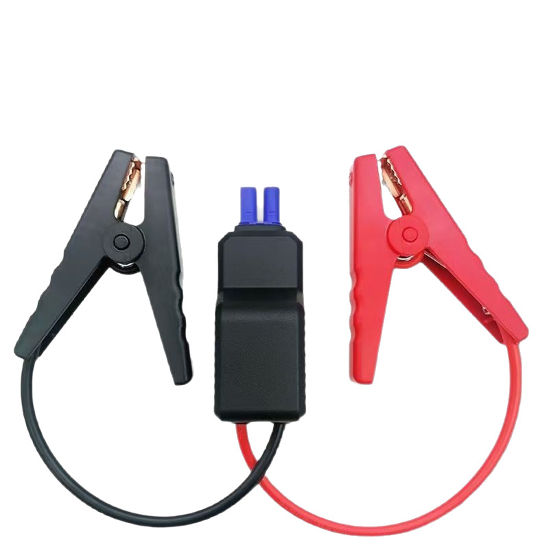 Автомобилни аварийни стартови щипки за акумулатор 600A, интелигентни крокодилски щипки, защита от късо съединение