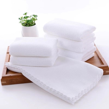 Bath Immortal bijeli ručnik za kupanje, 30×70 cm, warp-knit, s izrezanim rubom, finim vlaknima, 240 g/m²