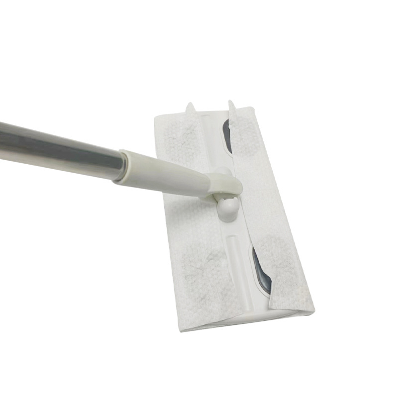 Lygus veidojimo plokščių veido mopas su veido rankšluosčiu, nerūdijančio plieno lazda, vieno pajėgumo vadymas, tiesioginis rankšluosčio įkrovimas, įprasta lazda + plastikinė plokštė