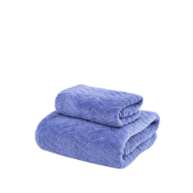 Uterák na tvár s vzorom pšeničného klasy, hrubší korálový flis, 150D, 120-140 g