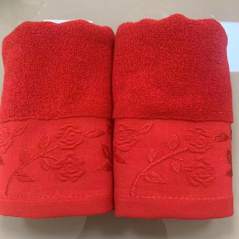 Gaoyang arctörölköző, 100% pamut, Jacquard szövés, 32S fonal, 100-120 g