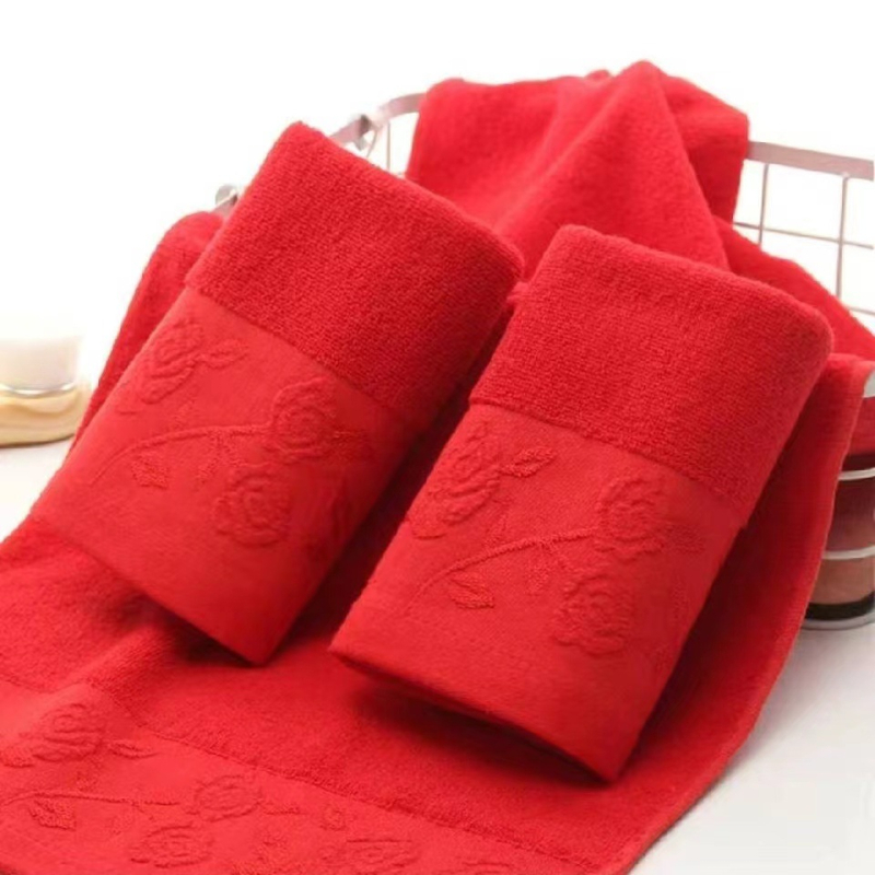 Gaoyang arctörölköző, 100% pamut, Jacquard szövés, 32S fonal, 100-120 g