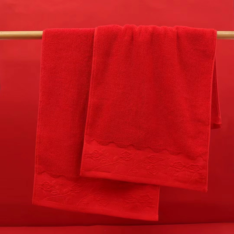 Gaoyang arctörölköző, 100% pamut, Jacquard szövés, 32S fonal, 100-120 g