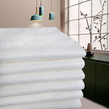 Ühekordne beebi vannitoa rätik pärlimustriga, 95% puuvill/5% muu, vees imendumine 0-5 s, kohandatav töötlusprotsess