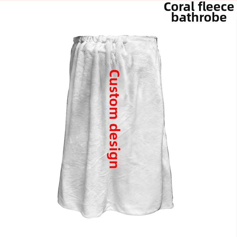 Kúpeľný uterák z korálového fleecu, 200 g, 90% polyester / 10% bavlna, prispôsobenie a tlač loga