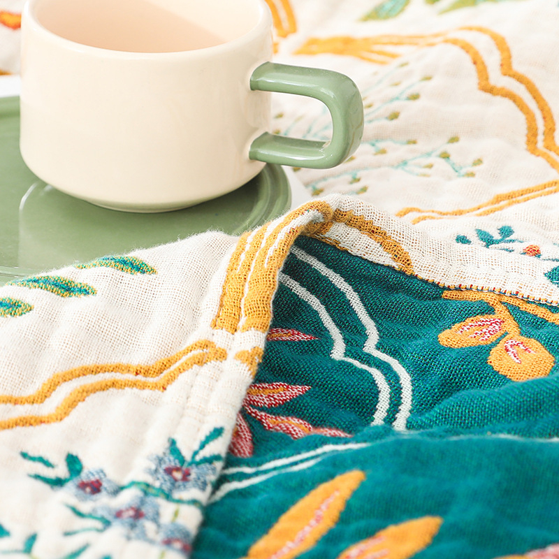 100% pamut géz törölköző pléd, gépi mosás, 0.55–1.0 kg, tavasz–ősz