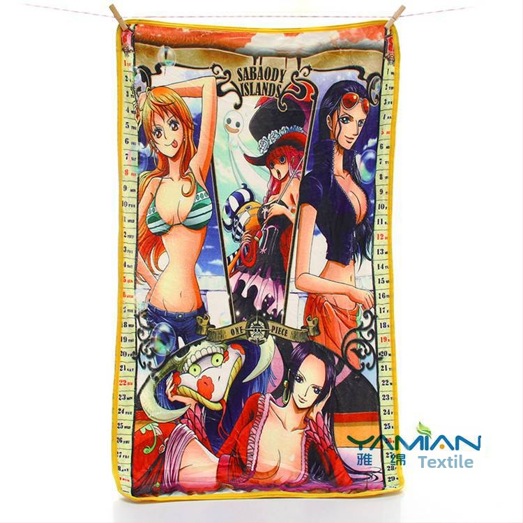 Flanelová deka na uteráky s kompletným vzorom cartoon, polyester, 300–499 g, jar–jeseň, prvá trieda, prispôsobený štýl