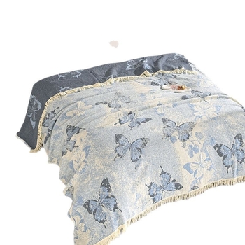 Törölközőtakaró füzérrel | 99% pamut, poliészter rostok | nyári stílus, virágos mintázat