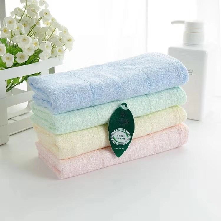 Ručnik za lice od bambusovih vlakana Grace/Jielia 6090, 21 vlakana, plosna tkanina (plain weave), težina 50–80 g, 99% bambus sadržaj