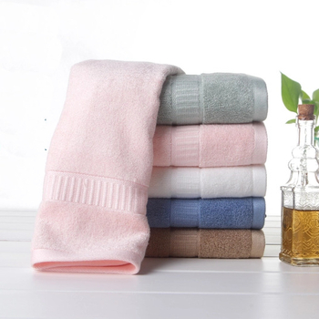 Ručnik za tijelo i lice od bambusovih vlakana, plain tkanina, 21s, 70% bambus, 30% pamuk, 140–170 g/m²