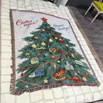 Tapiserie pentru perete, amestec poliester-bumbac, țesătură țesută mecanic, formă dreptunghiulară, model plante, conținut poliester 71-80%