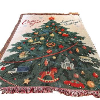 Pamuk goblen za kauč, nordijski stil, svečani uzorak, pravokutni oblik, prilagodljivo, postotak pamuka 51–60%