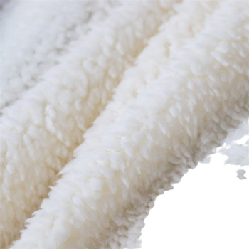 Kapucňový prispôsobiteľný flanelový pléd - jednofarebný, 300-500 g, polyestér, moderný minimalistický štýl