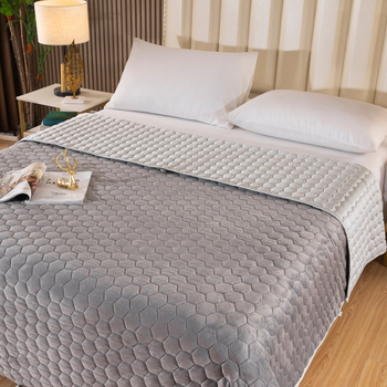 Súlyozott takaró bambuszrosttal és kristályos velúrral, egyszínű, 1,4–20,5 kg, tavaszra és őszre, testreszabható