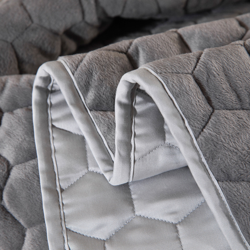 Súlyozott takaró bambuszrosttal és kristályos velúrral, egyszínű, 1,4–20,5 kg, tavaszra és őszre, testreszabható