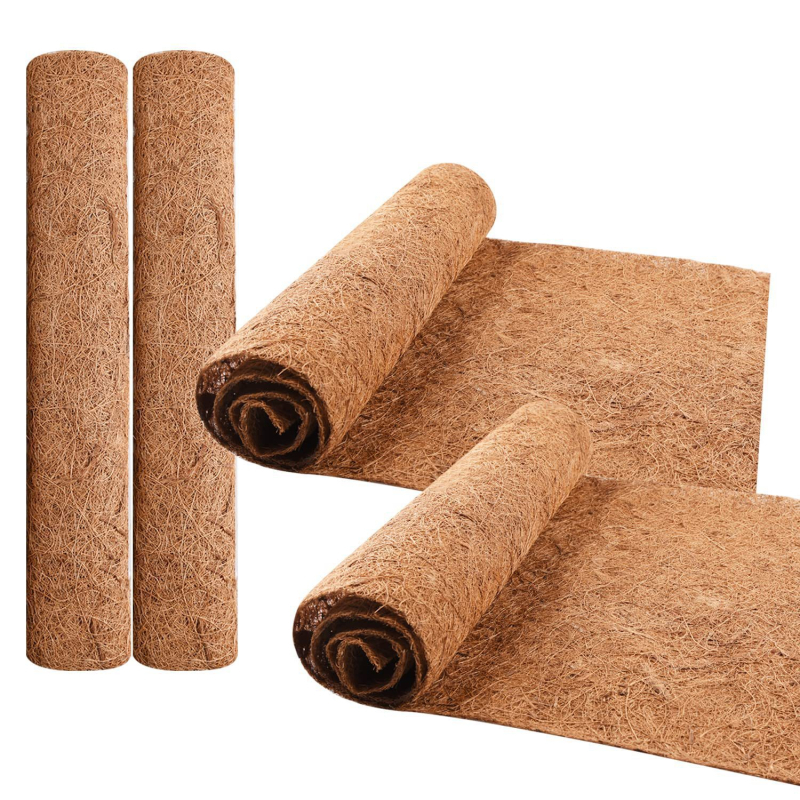 Kokoso palmių kilimėlis augalams — medžio ir bambuko konstrukcija, neslystantis grindų kilimėlis, įgaliota privati prekės ženklas