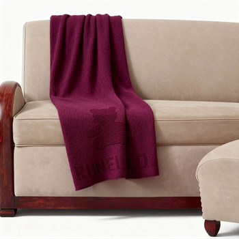 Kötött pléd gyapjú/kasmír, Cartoon mintával, 1000–1499 g, modern minimalista stílus