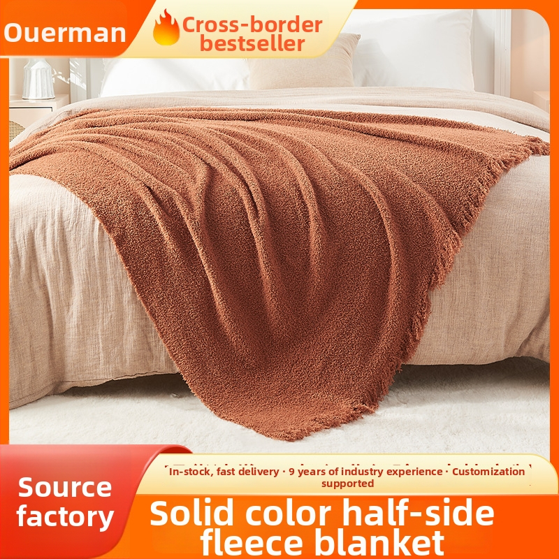 Pletená prikrývka - Akryl, 500-799 g, Vzor: Jednoduchý, Severský štýl, Vhodné pre všetky ročné obdobia