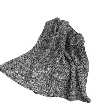 Κουβέρτα πλεκτή – Μινιμαλιστικό μοντέρνο στυλ (Ακρυλικό; 1000–1499 γ; Όλες οι εποχές; Διαθέσιμη παραμετροποίηση)