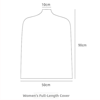 Прозрачно усилено PVC покривало за дрехи, прахозащитно и влагозащитно за гардероба.