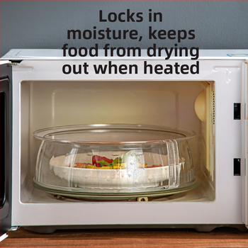 Poklopac za mikrovalnu protiv prskanja – plast, prehrambena sigurnost, otpornost na visoke temperature, izolacija, zaštita od prašine
