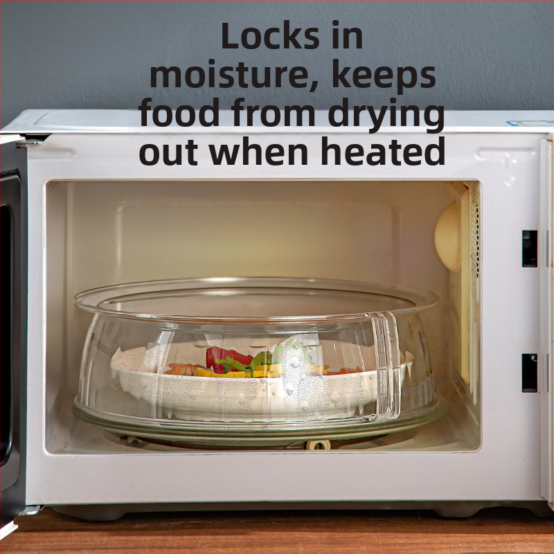 Poklopac za mikrovalnu protiv prskanja – plast, prehrambena sigurnost, otpornost na visoke temperature, izolacija, zaštita od prašine