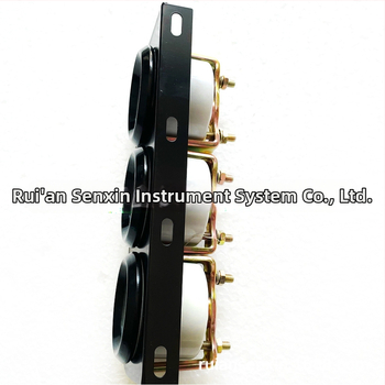 Trīs mērinstrumentu vienība 12V automobiļiem – ūdens temperatūras, eļļas temperatūras un eļļas spiediena mērinstrumenti, modelis Cznt-0008-2, precizitāte 99%