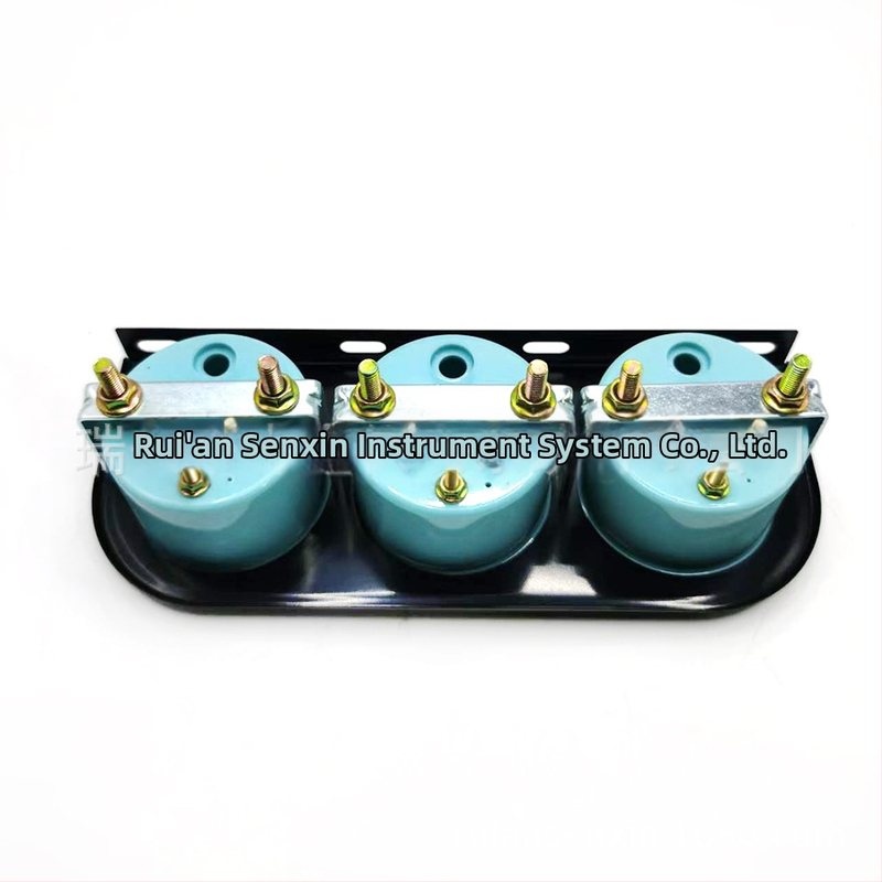 Trīs mērinstrumentu vienība 12V automobiļiem – ūdens temperatūras, eļļas temperatūras un eļļas spiediena mērinstrumenti, modelis Cznt-0008-2, precizitāte 99%