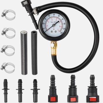 Digitalni mjerač tlaka goriva, raspon 0-100, točnost 2, navojno spoj (model: New oil pressure gauge)