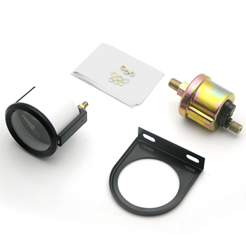 DRAGON K2012 Elektromagnetinis hidraulinis alyvos slėgio matuoklis, 0-100 PSI, 12V