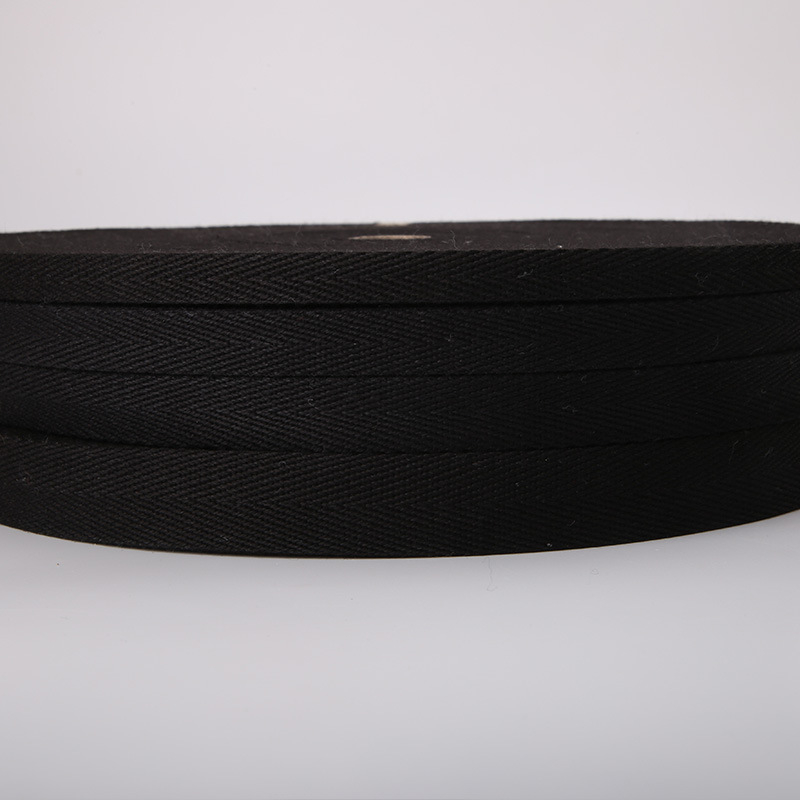 Chenfa Ribbon βαμβακερή ζώνη χερίνγκμπον, 1,2 mm πάχος, ιμάντας για σακίδιο/τσάντες