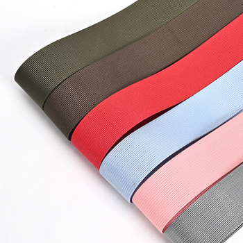 Changde Textile Νάιλον ιμάντας υφάσματος με λεπτές ρίγες, αμερικάνικο μοτίβο, για ιμάντες πλάτης σακιδίων και αξεσουάρ ρούχων