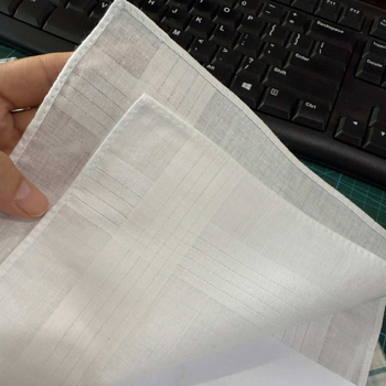 Batistă de buzunar Shuncheng, din bumbac 100%, 16 g, personalizabilă (Brand: Shuncheng; Material: 100% bumbac; Greutate: 16 g; Personalizare: Da)