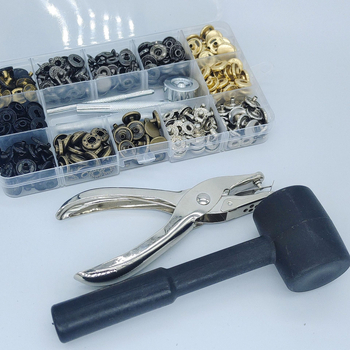 Žalvarinis snap mygtukas su keturiais užsegimais, 12,5 mm, džinsams – Zhonggong Technology