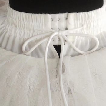 Nászruha uszályos petticoat, csont nélküli bustle, hét acélcsontból álló konstrukció, két géz gyűrű, állítható