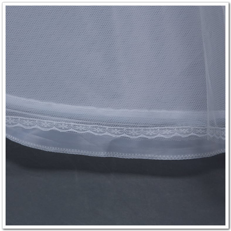 Νυφικό εσώρουχο για νυφικό φόρεμα, Α-γραμμή σιλουέτα, 3D δαντέλα, φιστέιλ