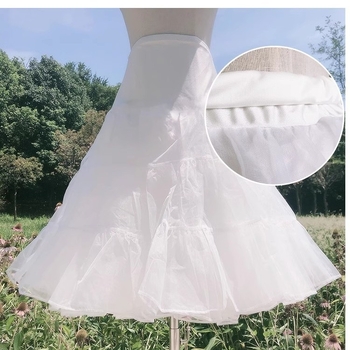 Lolita Bustle Extension – Bustle χωρίς οστά, Crystal Gauze ύφασμα, ρυθμιζόμενο, ενήλικες