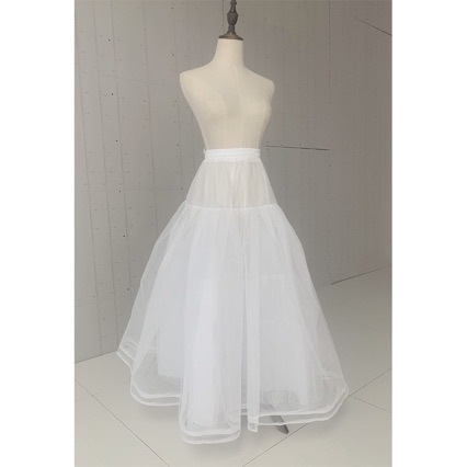 Căptușeală pentru rochia de mireasă: 4 straturi de tul, siluetă sirenă, căptușeală crinolină din plasă tare