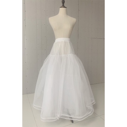 Căptușeală pentru rochia de mireasă: 4 straturi de tul, siluetă sirenă, căptușeală crinolină din plasă tare