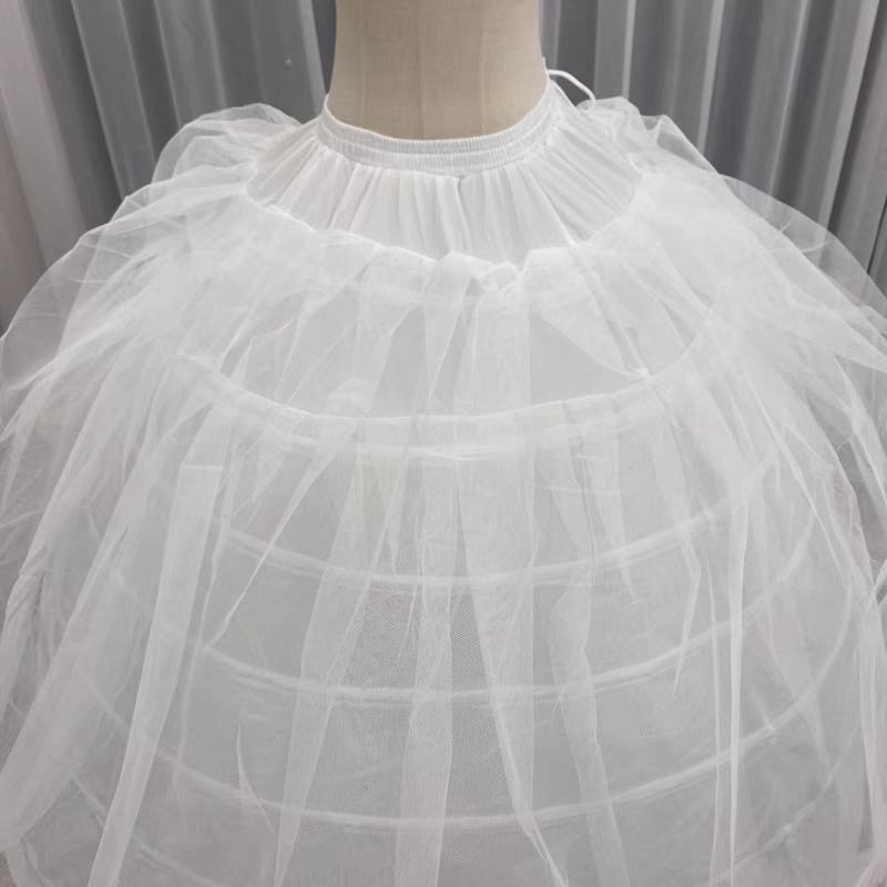 Nevjesta ultra-pufi petticoat s oblacnim tila, podesivi obruč, sedam kostiju