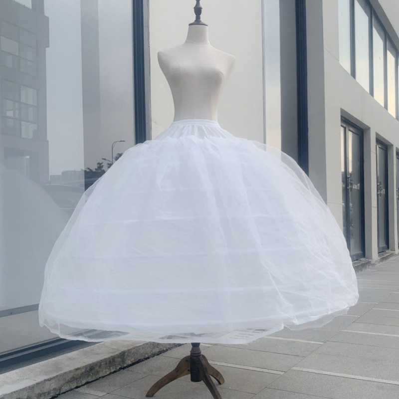 Nevjesta ultra-pufi petticoat s oblacnim tila, podesivi obruč, sedam kostiju