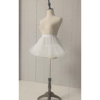 Lolita Petticoat: bez kostiju, četiri sloja, duljina 30 cm, mekan tila, svakodnevna upotreba