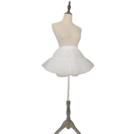 Lolita Petticoat: bez kostiju, četiri sloja, duljina 30 cm, mekan tila, svakodnevna upotreba