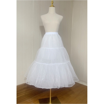 Φούστα Lolita με τέσσερις στρώσεις όγκου, στυλ χωρίς οστά, επένδυση από ζαχαρωτό βαμβάκι, Καλοκαίρι 2024