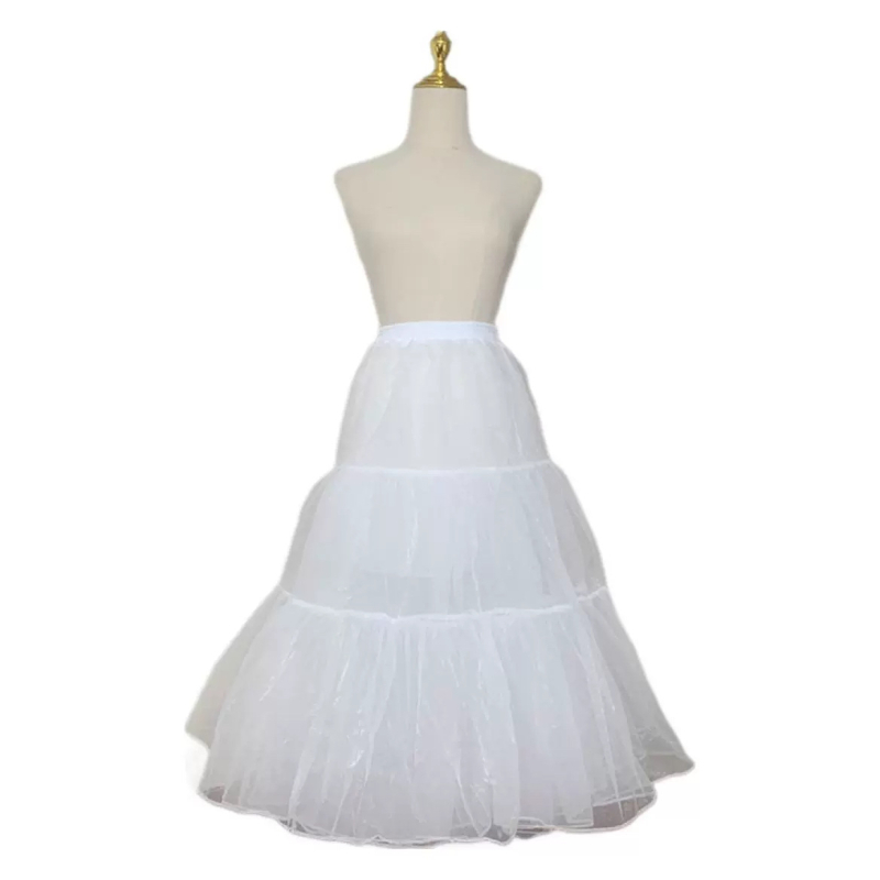 Φούστα Lolita με τέσσερις στρώσεις όγκου, στυλ χωρίς οστά, επένδυση από ζαχαρωτό βαμβάκι, Καλοκαίρι 2024