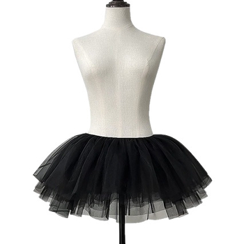 Cosplay set: prozirna tutu suknja i tamni mrežasti bodi, za odrasle, Youxi, na skladištu, proljeće 2025