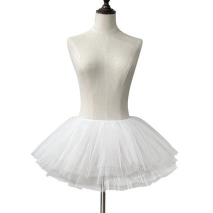 Cosplay set: prozirna tutu suknja i tamni mrežasti bodi, za odrasle, Youxi, na skladištu, proljeće 2025