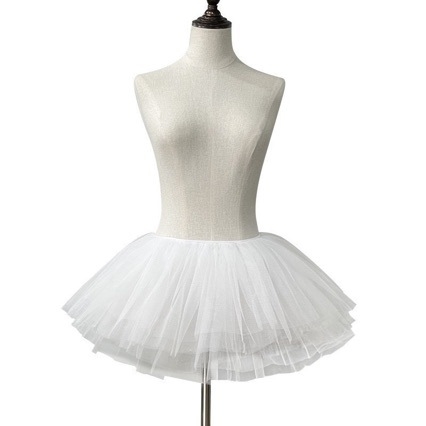Cosplay set: prozirna tutu suknja i tamni mrežasti bodi, za odrasle, Youxi, na skladištu, proljeće 2025